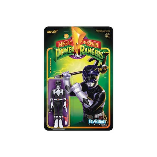 Mighty Morphin Power Rangers Black Ranger Action Figure 